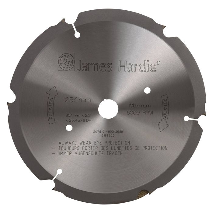 James Hardie 254mm Saw Blade