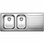 Blanco 1160mm Stainless Steel Dinas 8S Left Hand Bowl Sink