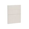 Kaboodle 600mm Cremasala V-Groove 3 Drawer Panels