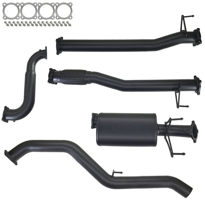 Ignite Exhausts Turbo Back For Isuzu D-max 3l 3" No Cat With Muffler 409 Stainless Steel