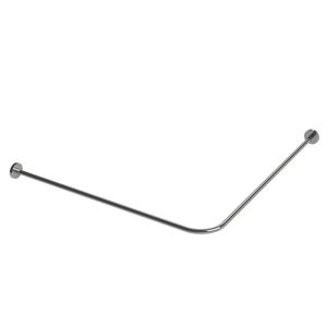 Emro 900 x 900 x 19mm Polished Stainless Steel Shower Rail
