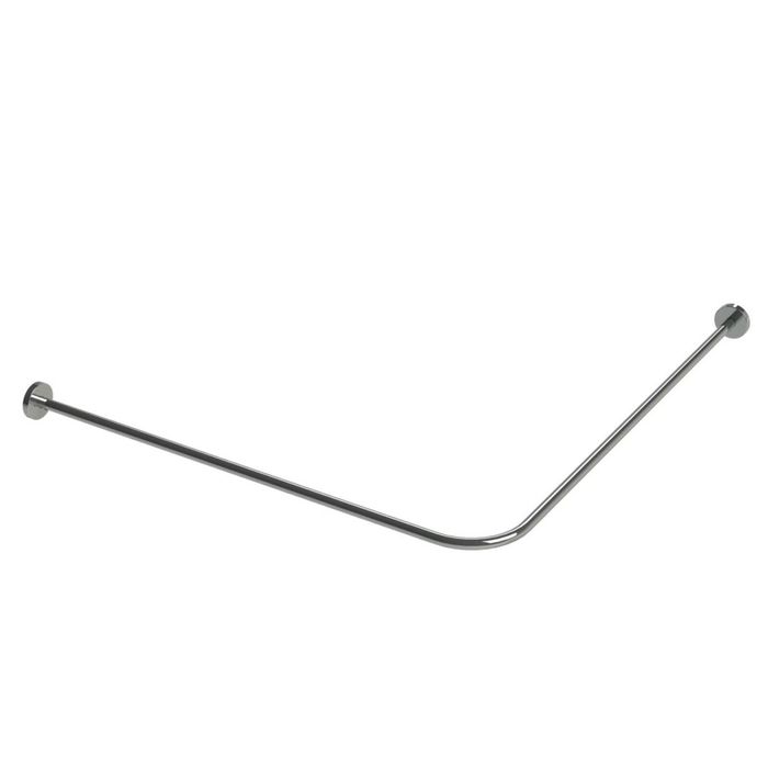 Emro 900 x 900 x 19mm Polished Stainless Steel Shower Rail