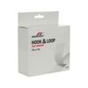 Moroday 25mm x 5m White Hook And Loop Self Adhesive