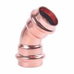 SmarteX-Press 20mm Copper 45° Elbow