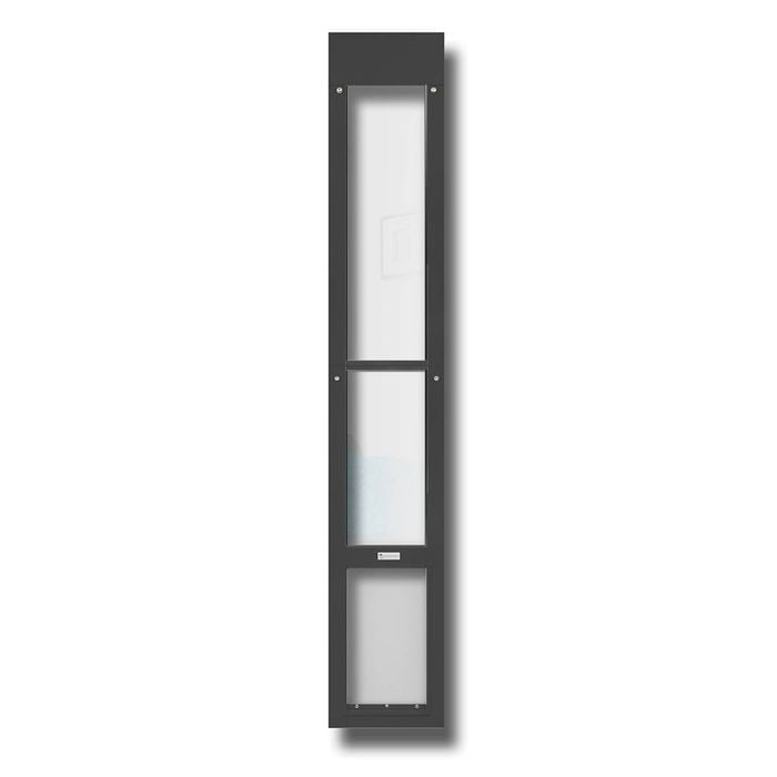 La Luna Pet Care - Medium - Black - Folding Patio Pet Door Insert