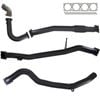 Ignite Exhausts Turbo Back For Nissan Gu Patrol 4.2l Coil Spring Ute 3" Dump Pipe & Pipe Only 409 Stainless Steel