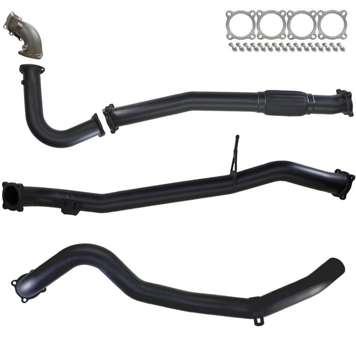 Ignite Exhausts Turbo Back For Nissan Gu Patrol 4.2l Coil Spring Ute 3" Dump Pipe & Pipe Only 409 Stainless Steel