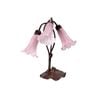 G&g Triple Lily Lamp Purple