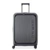 Delsey Securitime Zip Top Opening 66cm Medium Exp Luggage - Anthracite