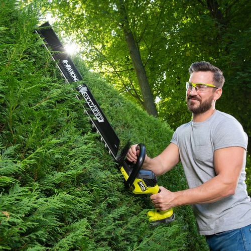 Ryobi brushless hedge trimmer sale