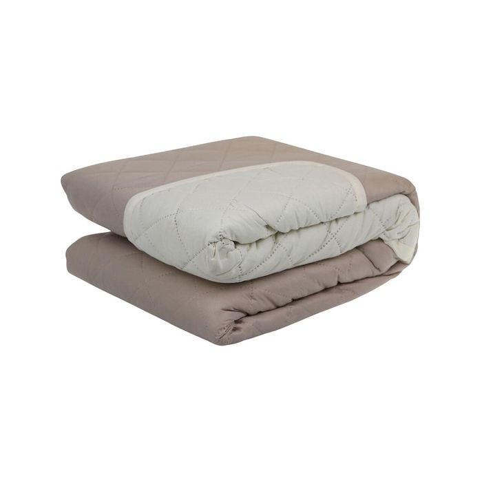 2PK York & Leisure Reversible 3 Seater Couch Cover - Latte