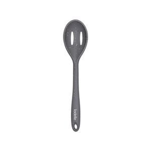 Ladelle Craft Grey Speckled Silicone Slotted Spoon Cooking/serving Utensil