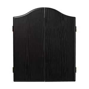 Winmau Black Cabinet Ultra Fit Suits All Dartboards Wooden Finish