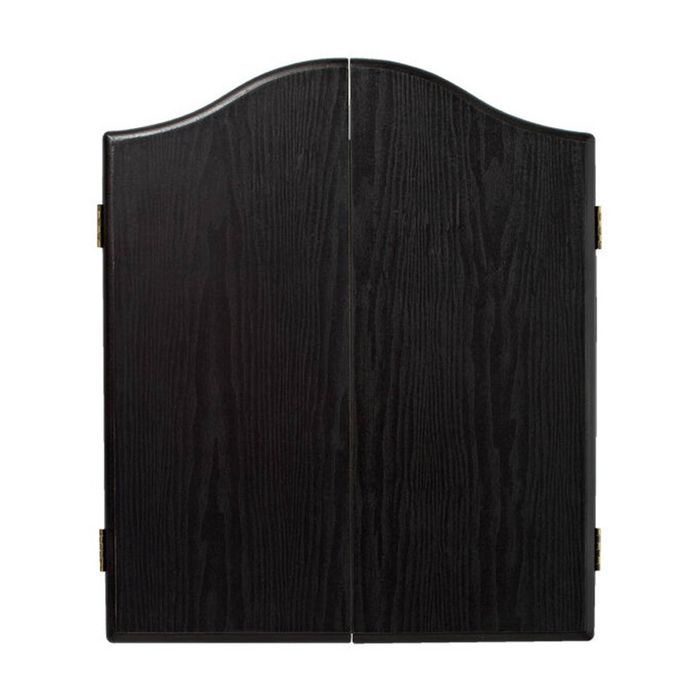 Winmau Black Cabinet Ultra Fit Suits All Dartboards Wooden Finish