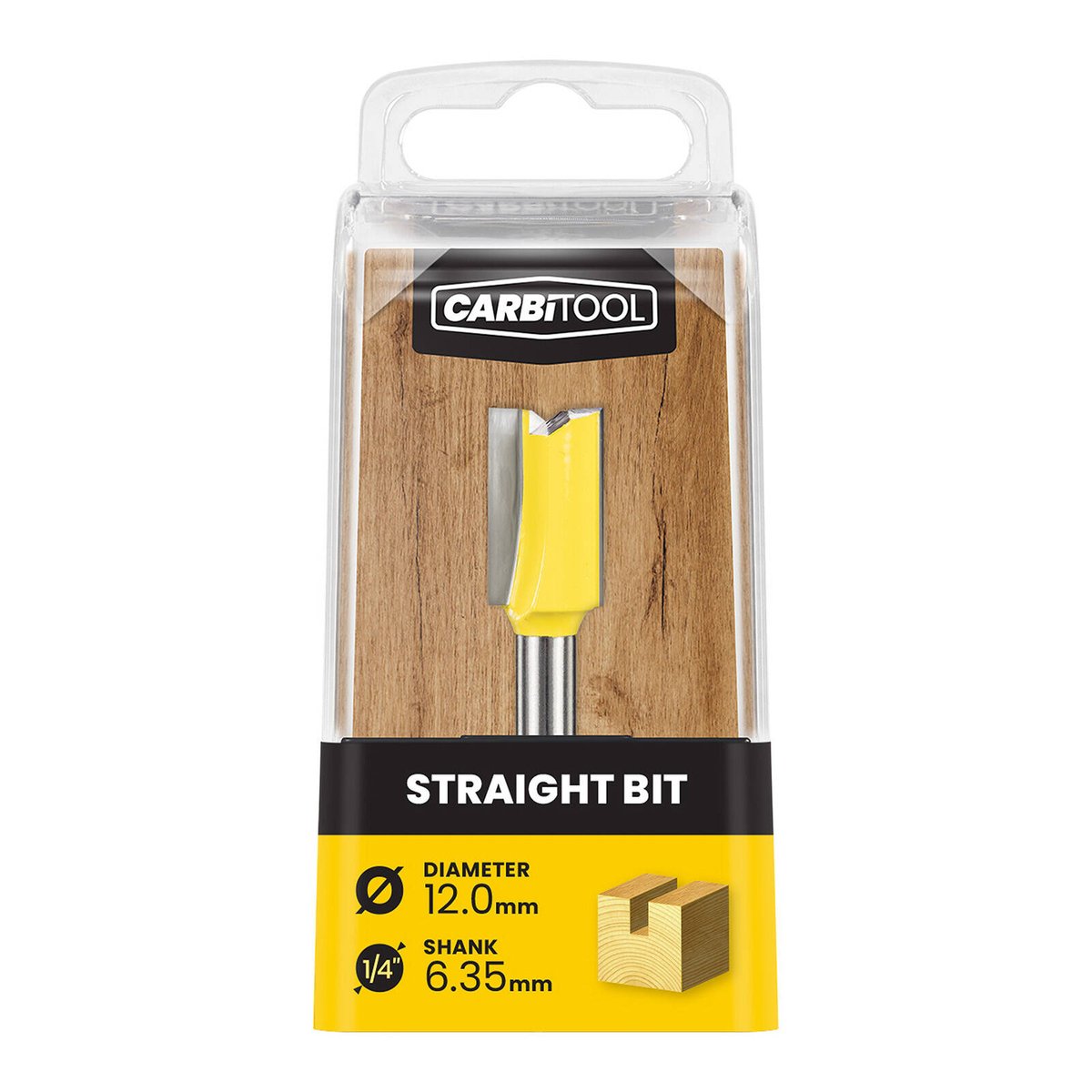 Carbitool 12.0mm Straight TCT Router Bit - Bunnings New Zealand