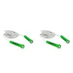 2PK Summit Global Fitness Skipping Jumping Rope 2.4m - Green