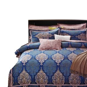 Bloomington 250TC Cotton Quilt Cover Set Quinn King 240 x 210 cm