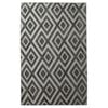 MaxFind 200 x 300cm Misurni Diamond Charcoal Rug