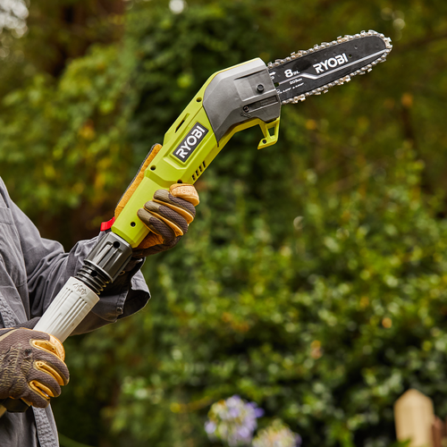 Ryobi 18v pole pruner sale