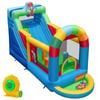Costway ​inflatable Bounce House Clownland Bouncy Castle Bouncer W/blower