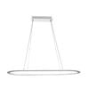 Oriel Lighting Ovale CTS LED Pendant Light White