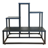 Brunnings 40 x 62 x 61cm Black 4 Level Classic Plant Stand