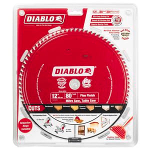 Diablo 305mm 80T Fine Finish Mitre Saw Blade