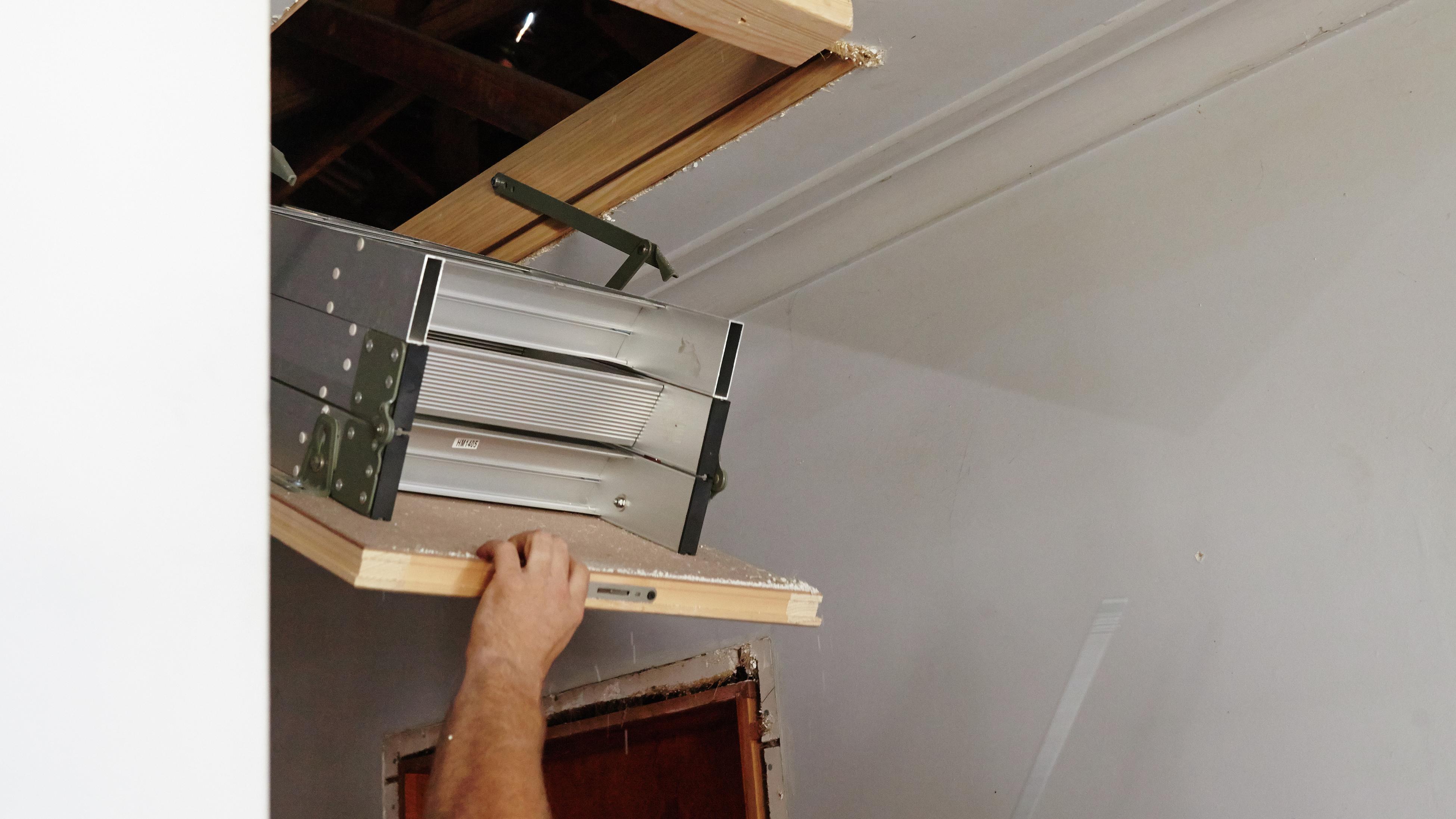 Attic ladder bunnings discount