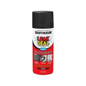Rust-Oleum 340g Black LeakSeal Flexible Rubber Coating Spray