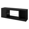 Levede LED TV Cabinet with Adjustable Glass Shelves