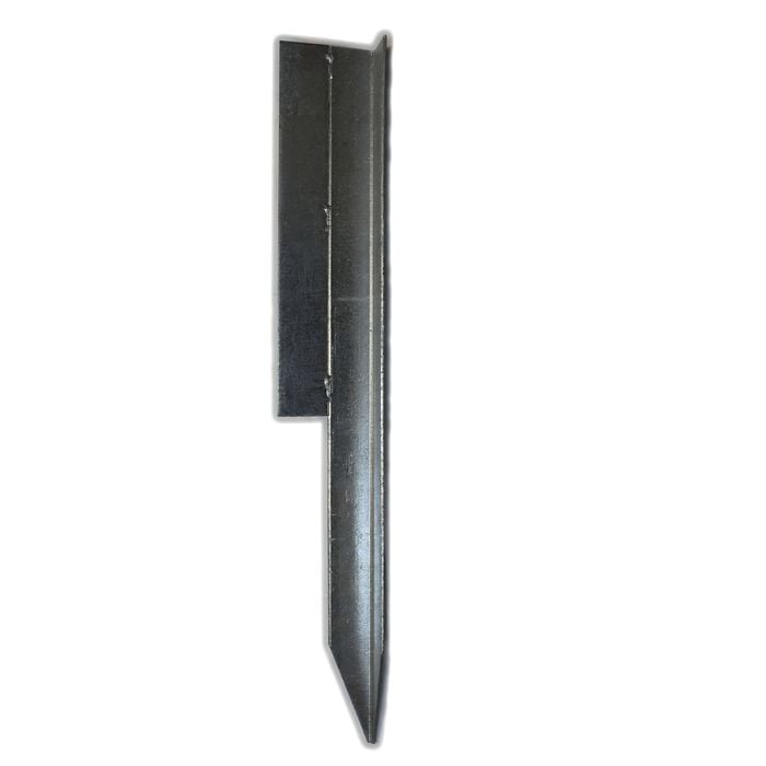 700mm Sleeper Peg Galvanised Steel Right Hand