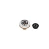 Kinetic 32-40mm Chrome Basin Waste With Plug