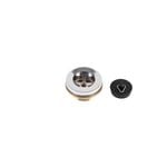 Kinetic 32 - 40mm Chrome Basin Waste With Plug