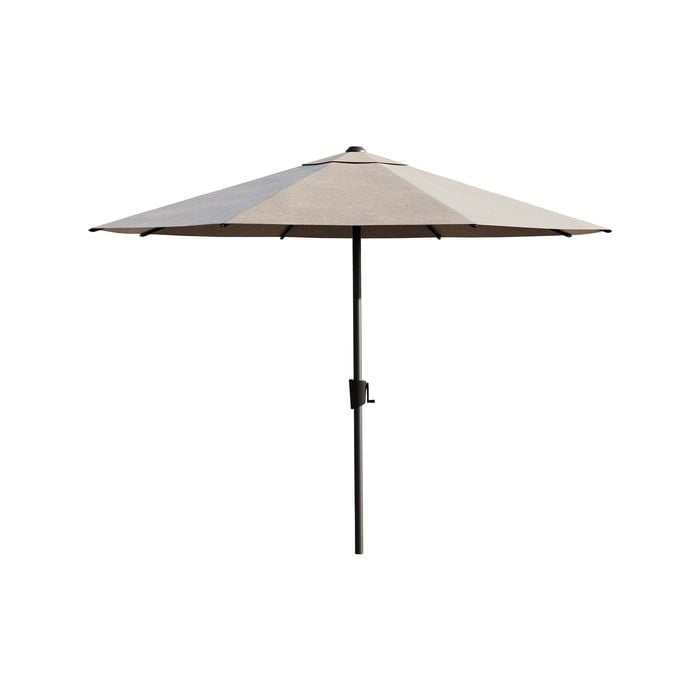 Coolaroo 3m Round Smoke Kuranda Market Umbrella