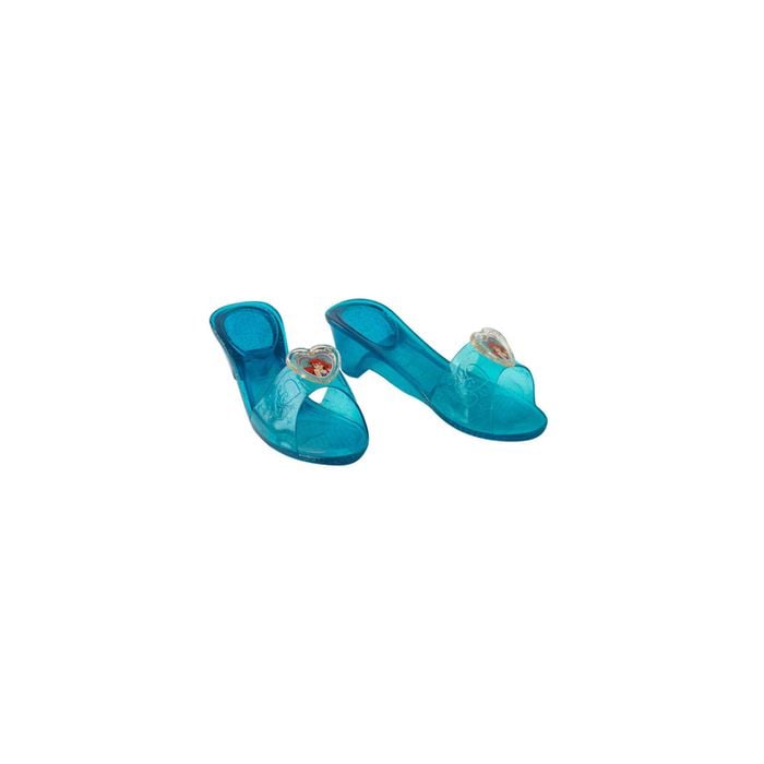 Disney Size 3+ Ariel Jelly Shoes Kids/Girls Costume Accessory Cosplay Dress Up