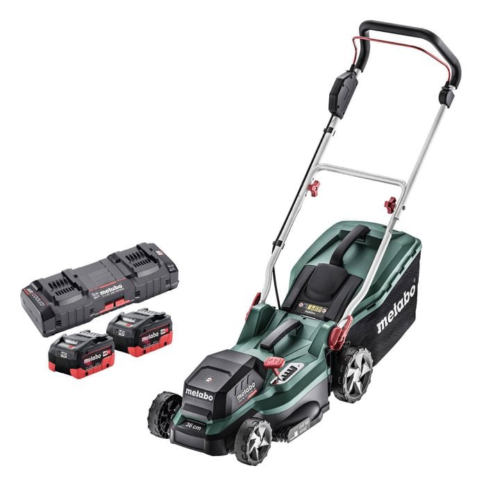 Metabo 18V 36cm Lawn Mower 2 x 5.5Ah Kit