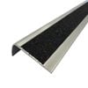 Roberts 3.6m Black Bull Stairnose Trim With Carborundum Insert - 5 Pack