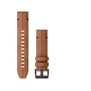 Garmin QuickFit 22 - Chestnut Leather Band 010-12863-05