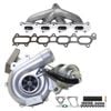 Upgrade Billet Turbo Charger With Genuine Exhaust Manifold, Gasket & Stud Kit For Mitsubishi Challenger 4d56 2.5l Vt10