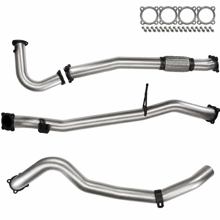 Ignite Exhausts Nissan Patrol GU (Y61) Coil Spring Ute 4.2L 3" Dump-Pipe-Back Exhaust No Dump Pipe with Pipe Only