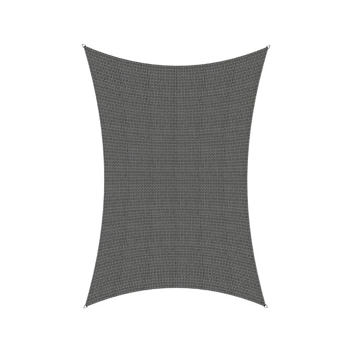 Coolaroo 5 x 3m Rectangle Cobblestone Designer Series Sail