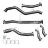 Ignite Exhausts Turbo Back For Holden Rc Colorado 3l 3" No Cat With Pipe Raw Aluminised Steel