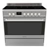 Parmco 900mm Stainless Steel Ceramic Freestanding Stove
