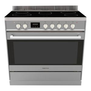 Parmco 900mm Stainless Steel Ceramic Freestanding Stove