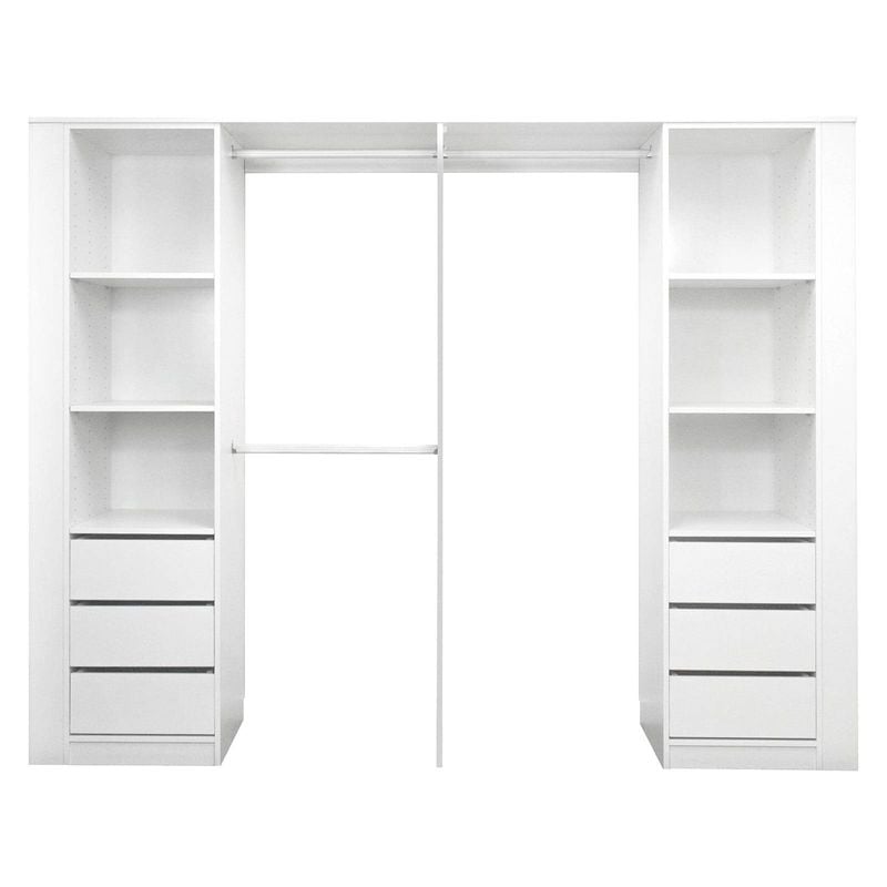 Lugna 2400mm White Opening Built In Package 6
