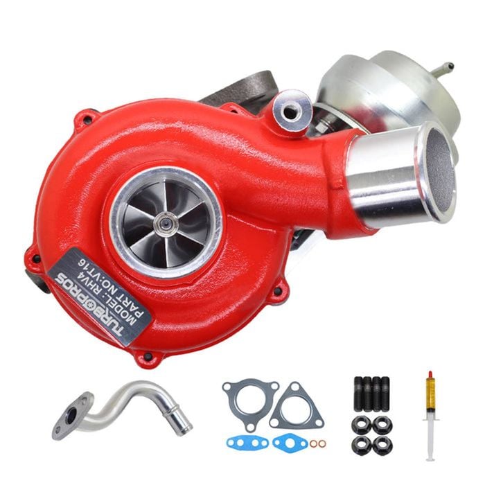 Gen1 High Flow Turbo Charger With Genuine Oil Return Pipe For Mitsubishi Challenger 2.5l 4wd Vt16