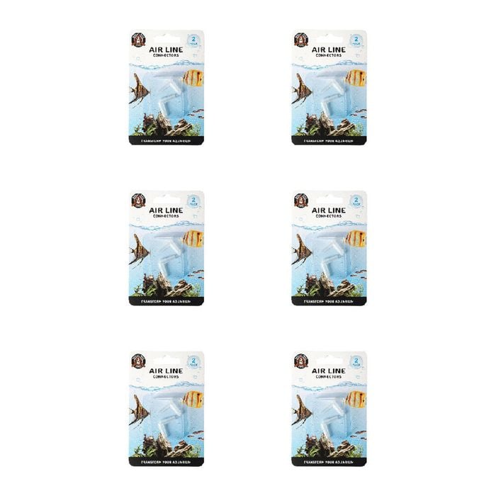 12pc Dudley's World Of Pets Aquarium/Fish Tank Tube Connector L