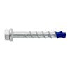 DeWALT 6 x 80mm Blue Tip Galvanised Hex Screw Bolt - 50 Pack