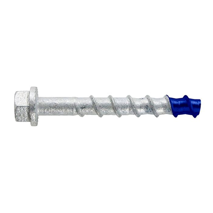 DeWALT 6 x 80mm Blue Tip Galvanised Hex Screw Bolt - 50 Pack