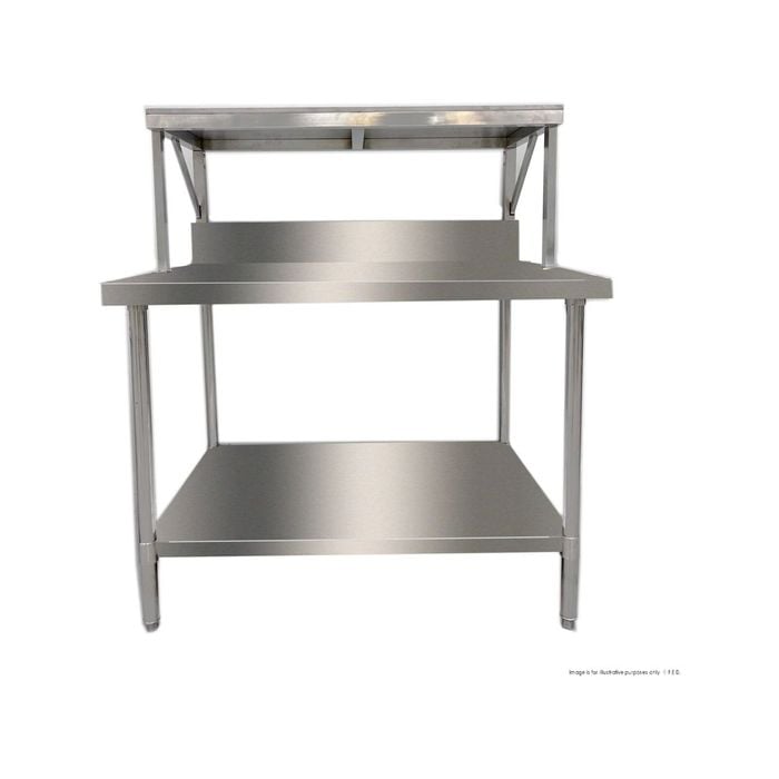 Modular Systems Modular Heavy Duty Salamander Bench With Shelf Braces  - Kitchen Salamanders (smb-8-1200)